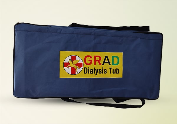 GRAD Dialysis Tub packaging