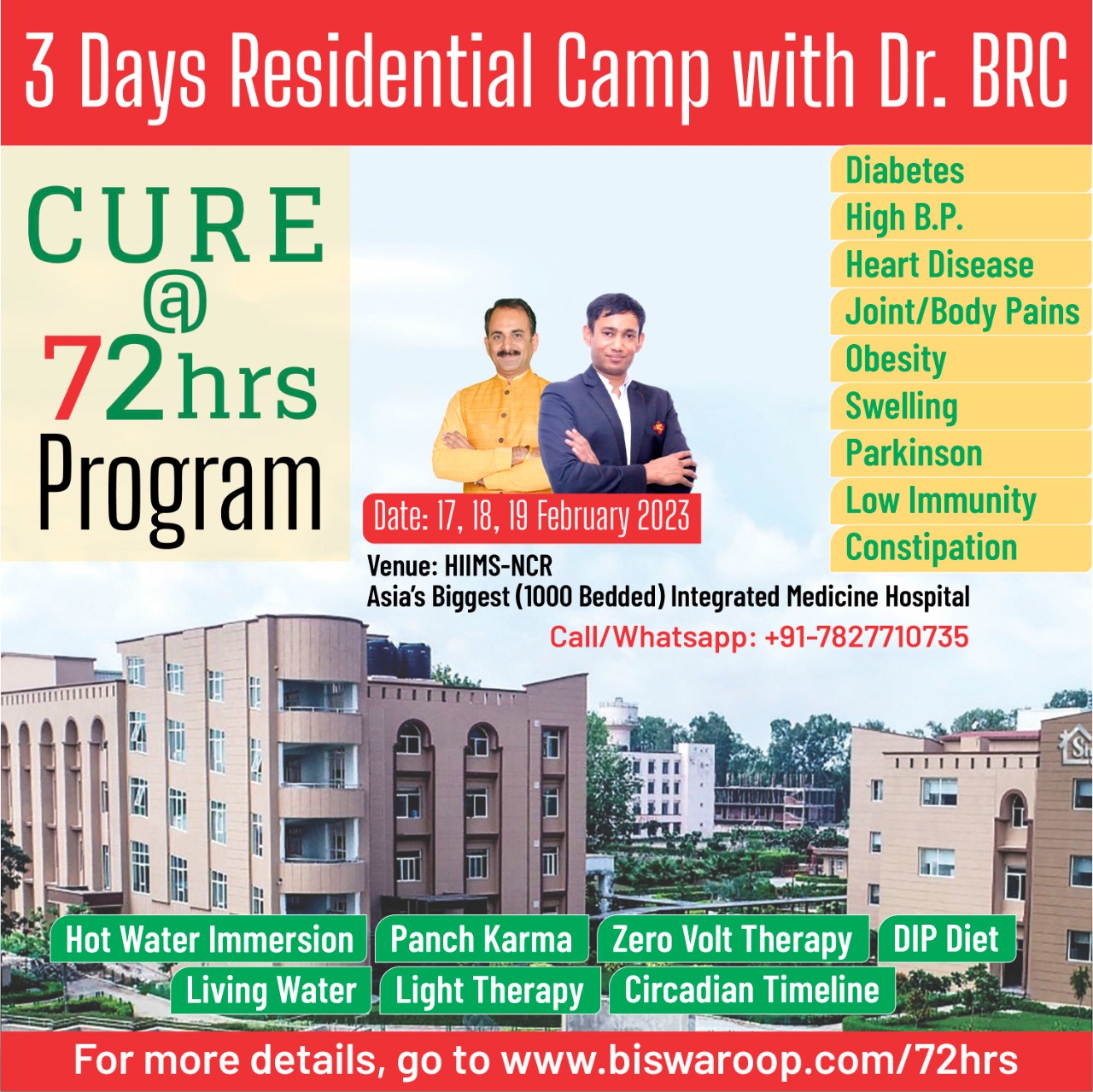 3 Days Residential camp