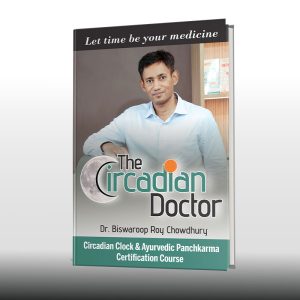 Cover image of the circadian doctor book by Dr. Biswaroop Roy Chowdhury.