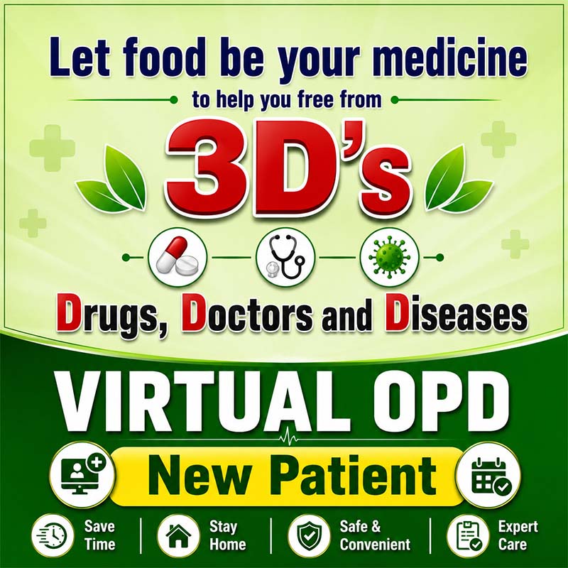 Virtual OPD Treatment ( New patient)