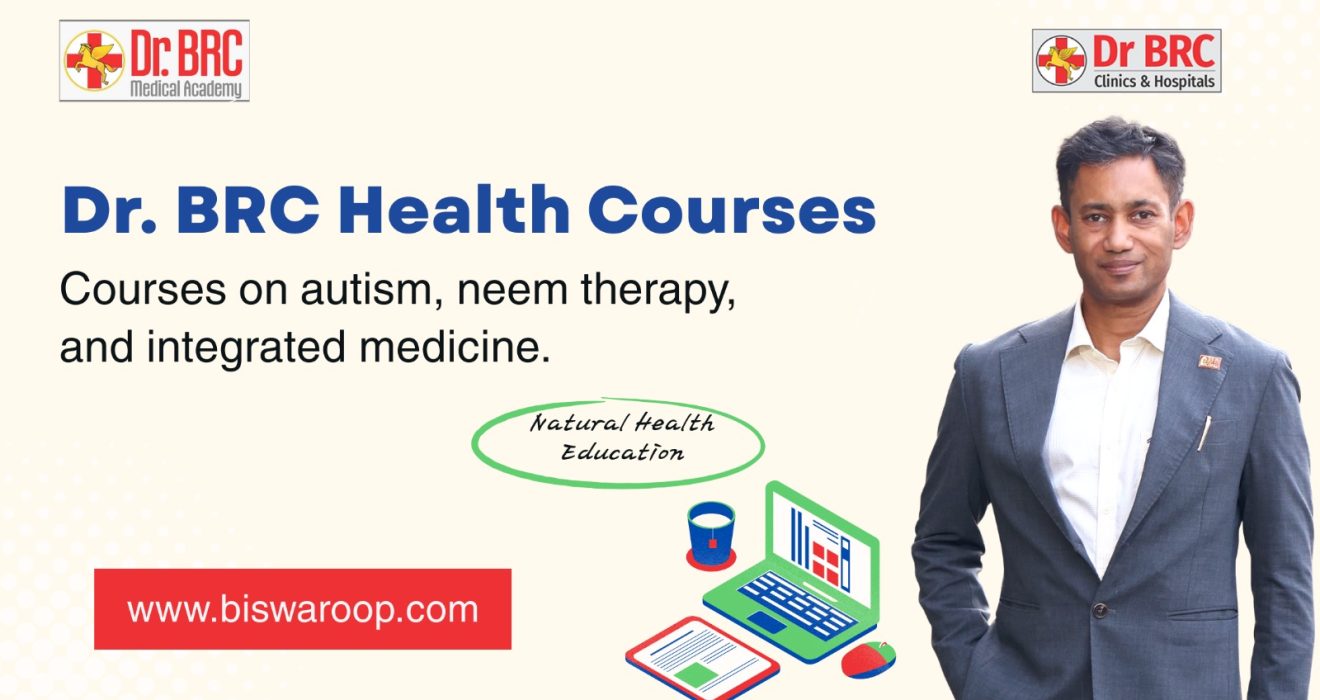 Dr. Biswaroop Roy Chowdhury's health courses on autism reversal, neem therapy, and integrated medicine for natural health education at biswaroop.com.